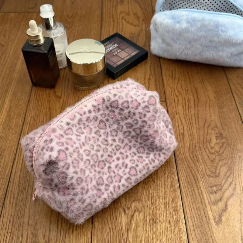 Plush Travel Cosmetic Bag